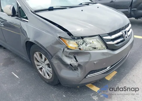 2014 Honda Odyssey Ex-L z USA, uszkodzony, nr VIN 5FNRL5H65EB003909